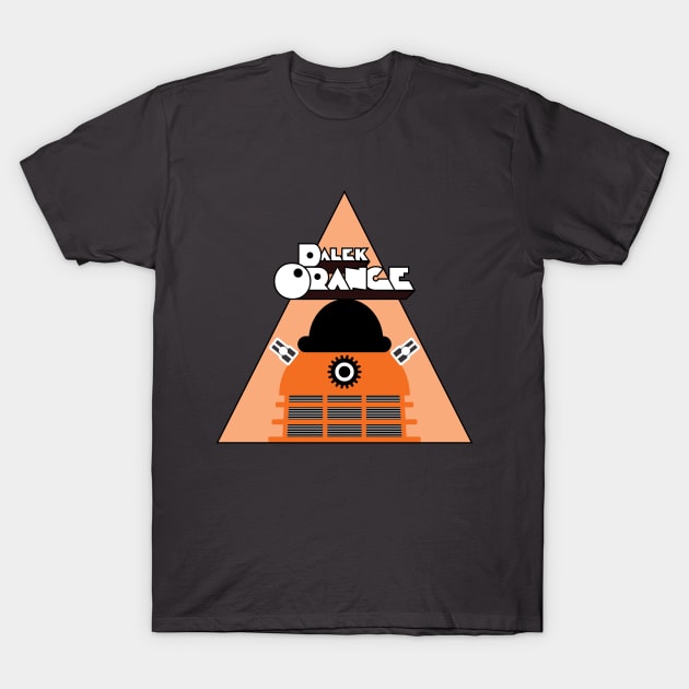 A Dalek Orange T-Shirt by apalooza